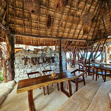 Cabanas Playa Condesa Tulum Pueblo Buitenkant foto