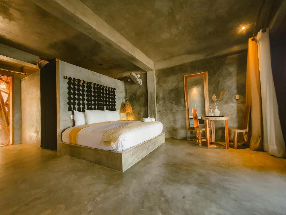 Cabanas Playa Condesa Tulum Pueblo Buitenkant foto