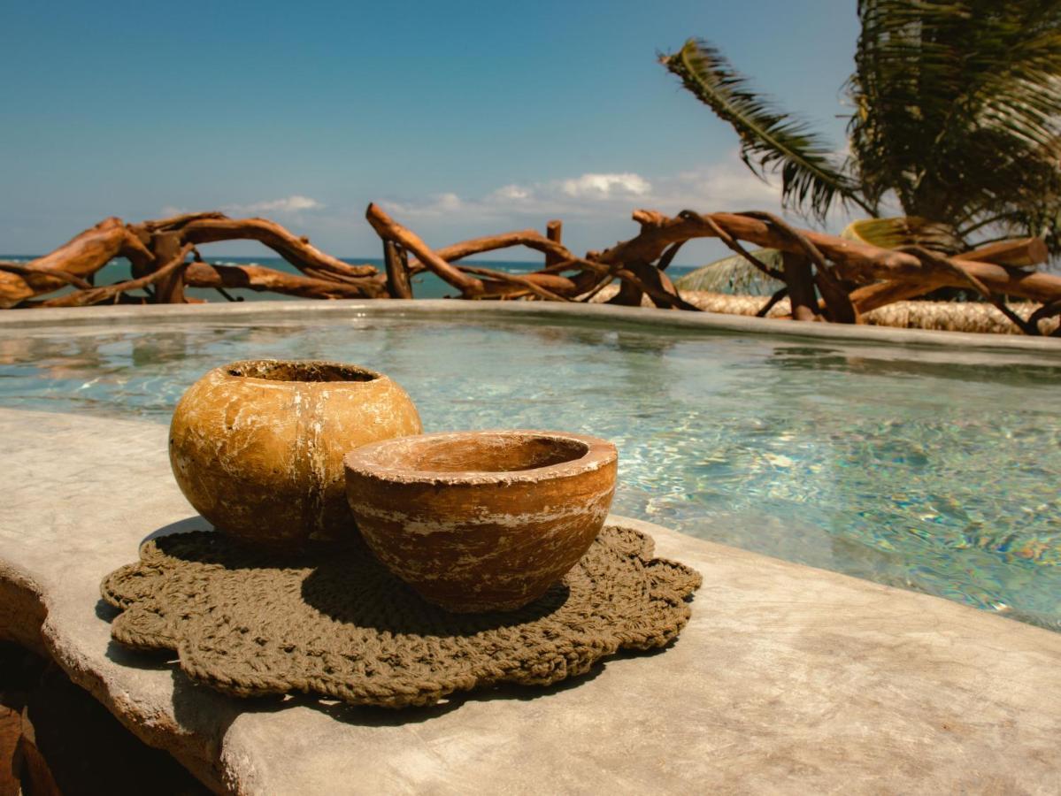 Cabanas Playa Condesa Tulum Pueblo Buitenkant foto