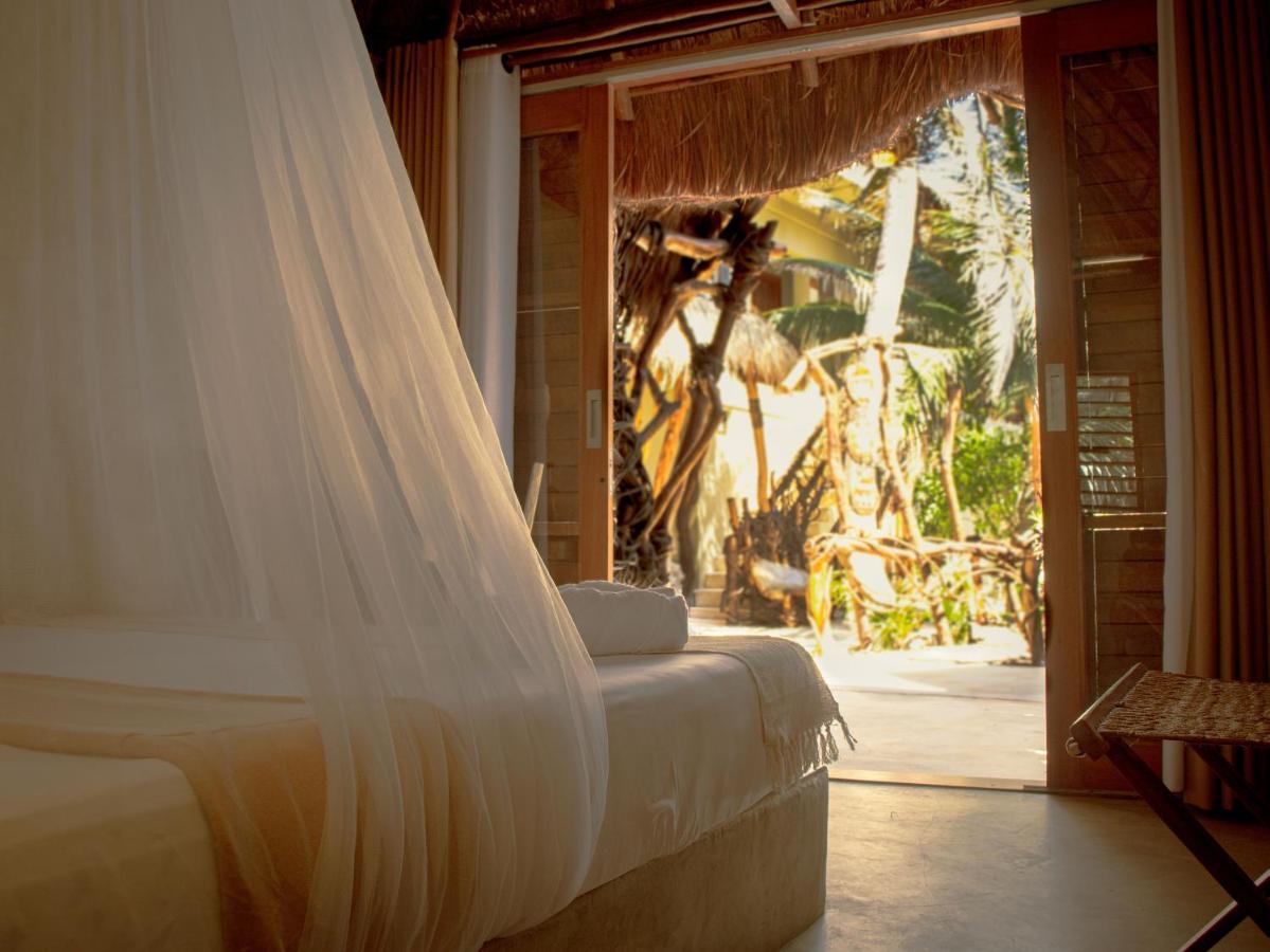 Cabanas Playa Condesa Tulum Pueblo Buitenkant foto