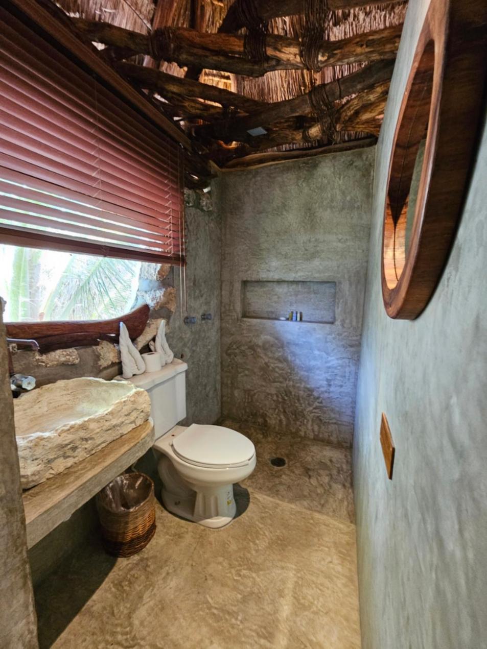 Cabanas Playa Condesa Tulum Pueblo Buitenkant foto