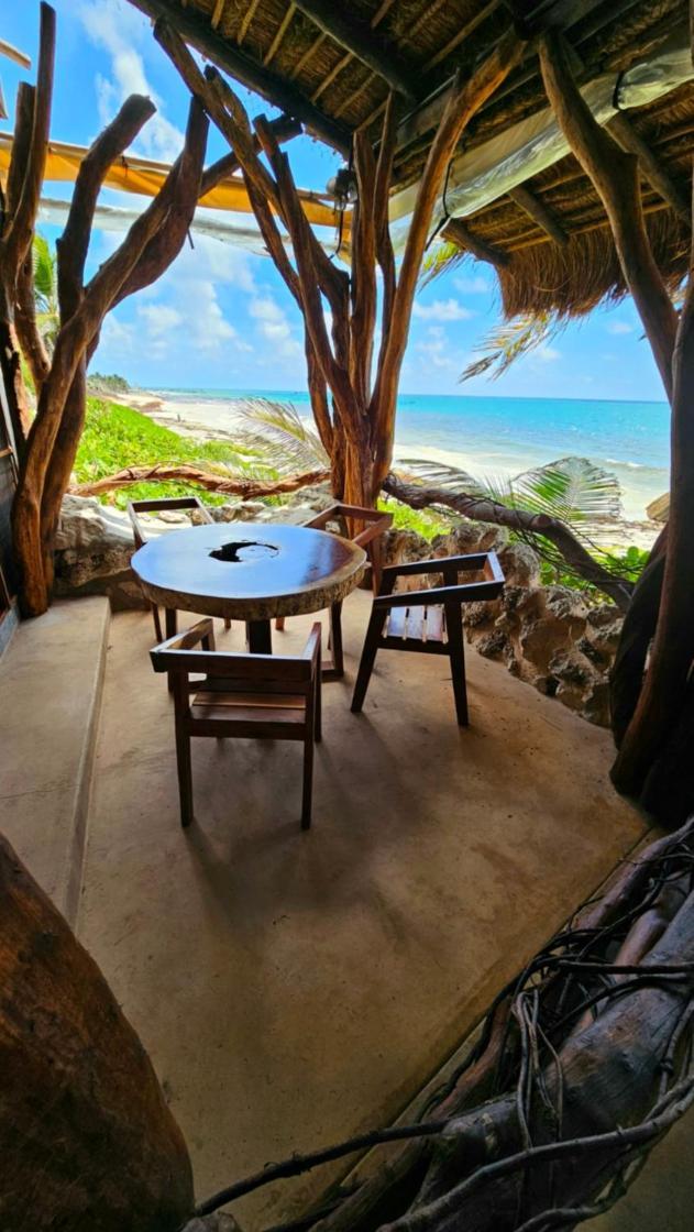 Cabanas Playa Condesa Tulum Pueblo Buitenkant foto