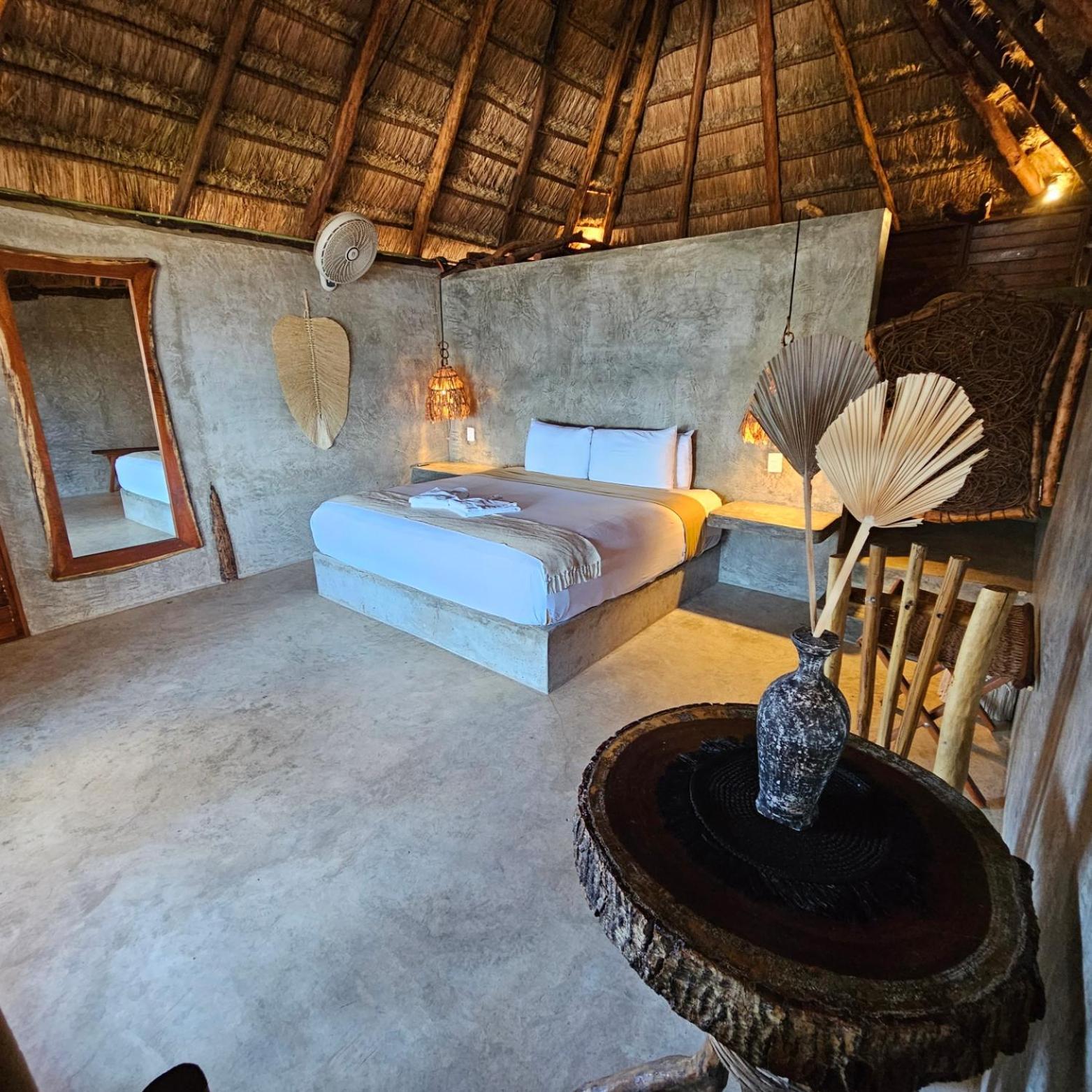 Cabanas Playa Condesa Tulum Pueblo Buitenkant foto